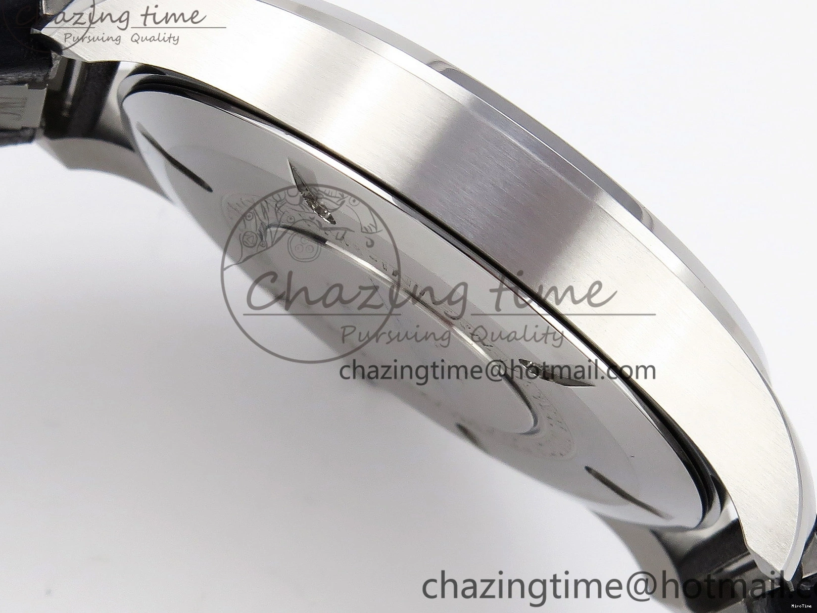 MIROTIME 0210 Pilot Mark XX IW328201 ZF 1:1 Best Edition Black Dial on Black Leather Strap A Affordable 7028